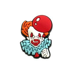 Croc Charm Pennywise Clown Horror Scary IT Movie Halloween Paranormal